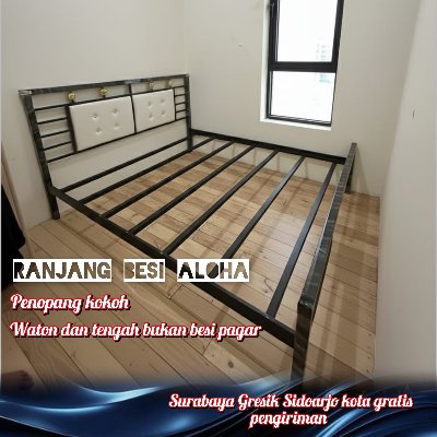 Aloha Ranjang Besi 180 X 200